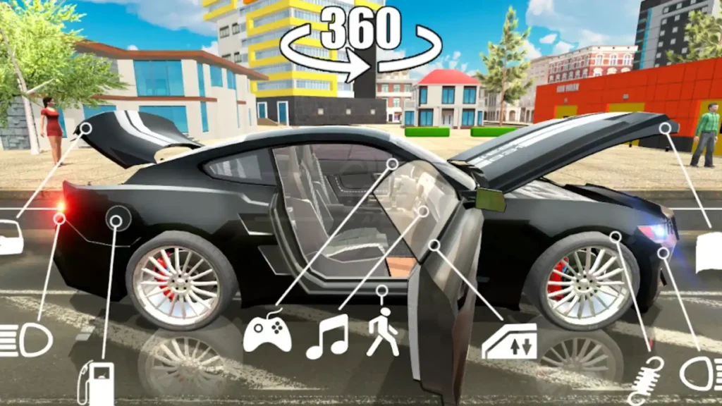 car simulator 2 mod apk  gameplay