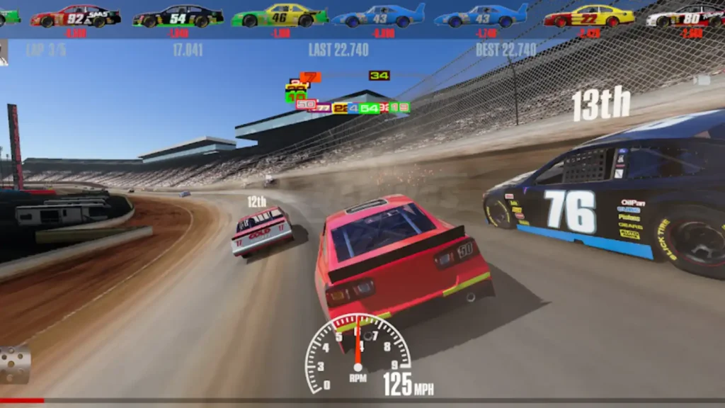 Stock car Racing Gameplay