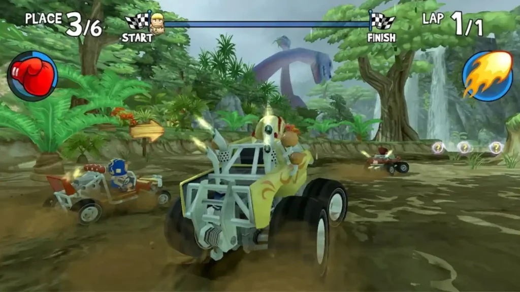 beach bugy racing gameplay