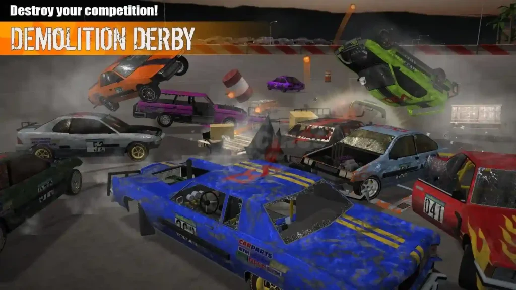 Demolition Derby 3 gameplay