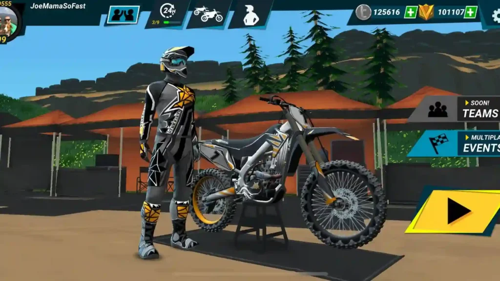 Mad Skills Motocross 3 mod apk everything unlocked