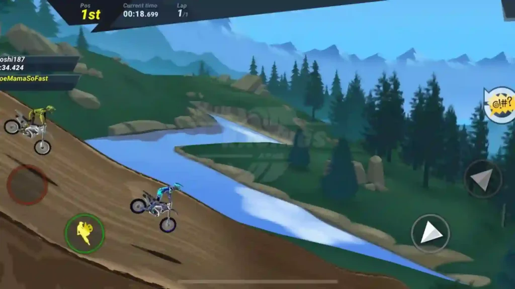 Mad Skills Motocross gameplay