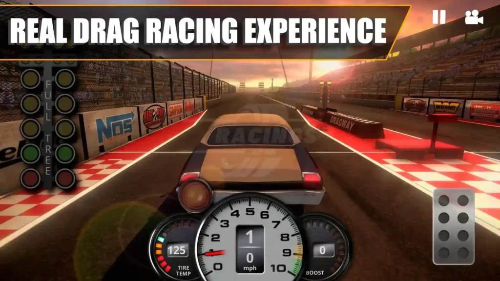 no limit drag racing gameplay