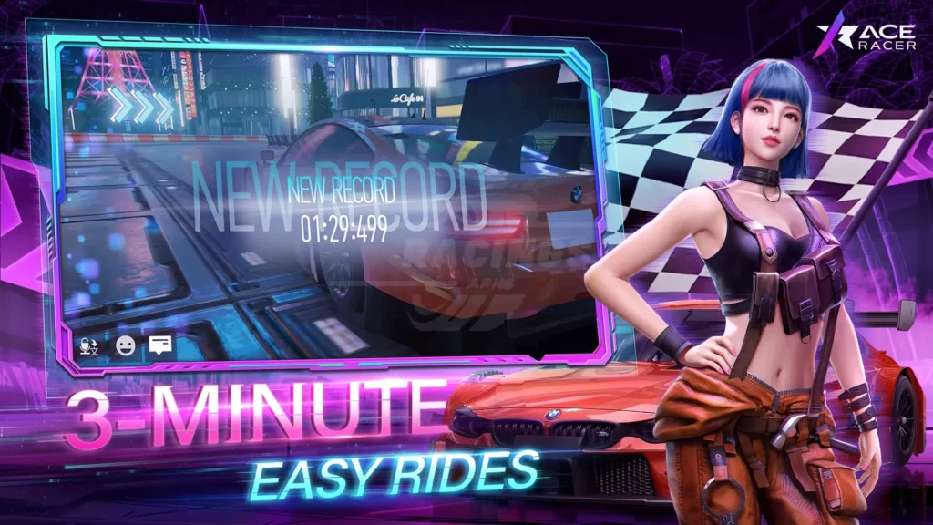 Ace Racer APK 3 Minute Easy Ride image