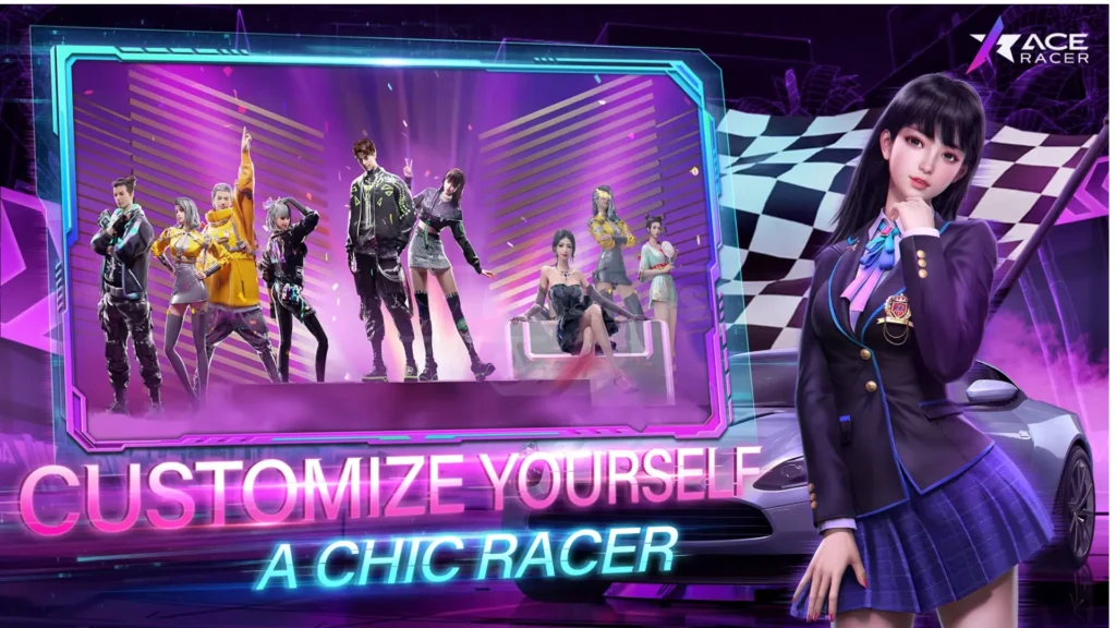 Ace Racer Customize Your Character