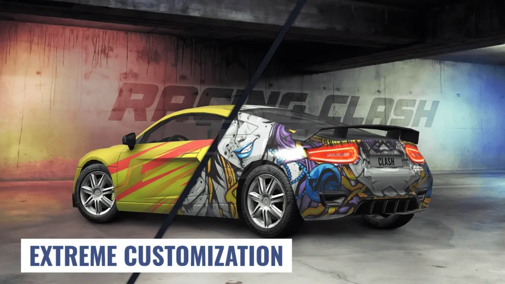 Racing Clash Extreme Customization