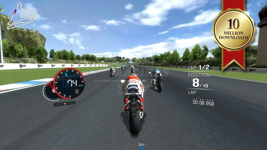 Real Moto Time Trial Mode