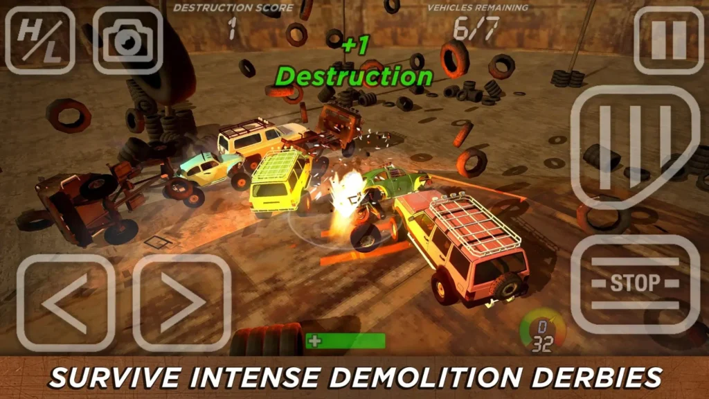 4x4 APK Demolition Mode