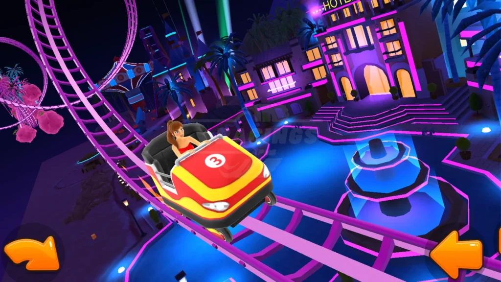 Thrill Rush Theme Park APK Explore Surrounding