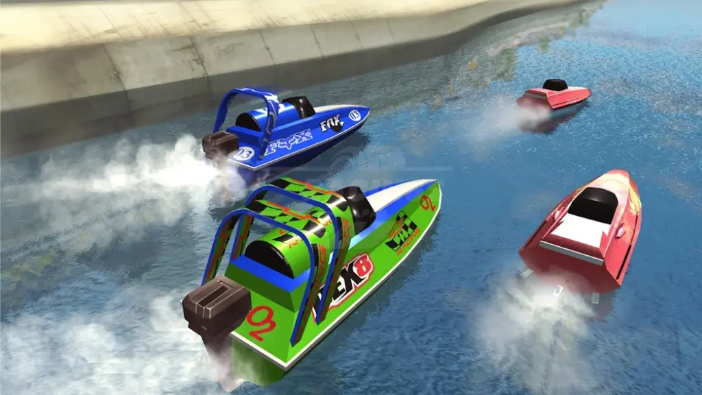 speed boat racing  customization