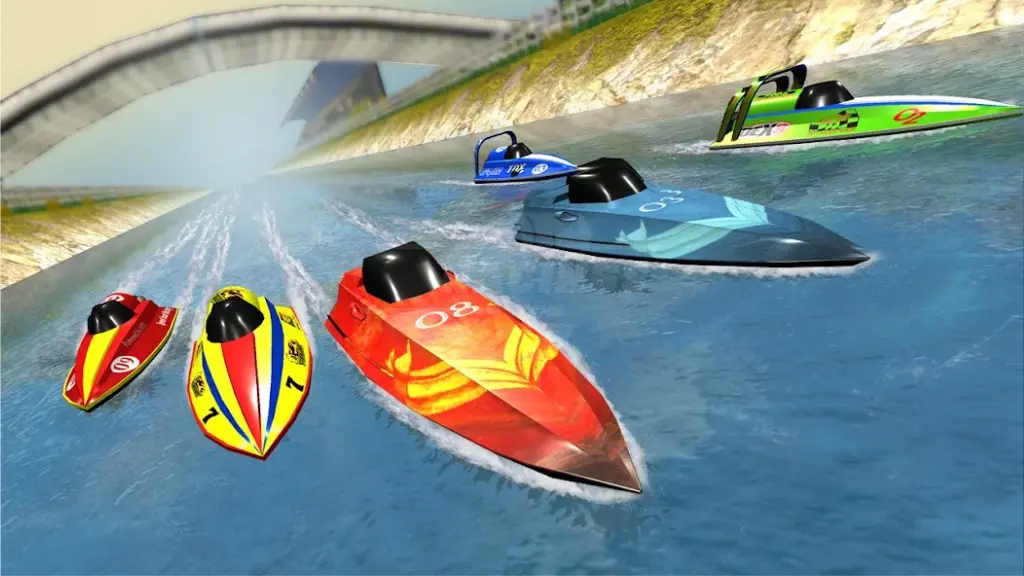 speed boat racing easy controls