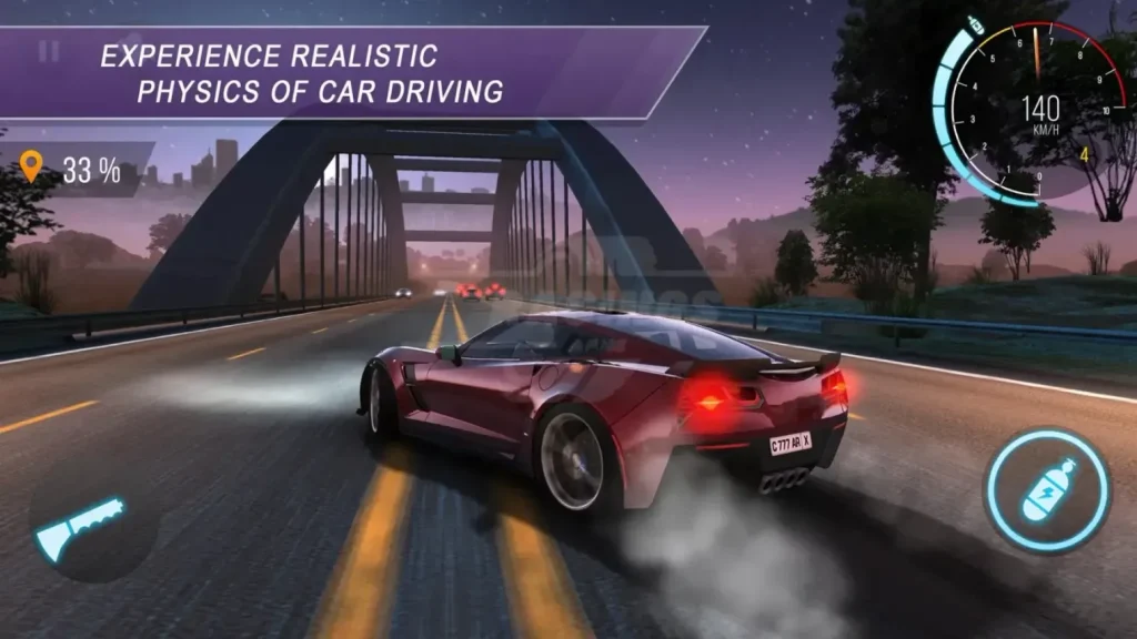 Experience realistic driving